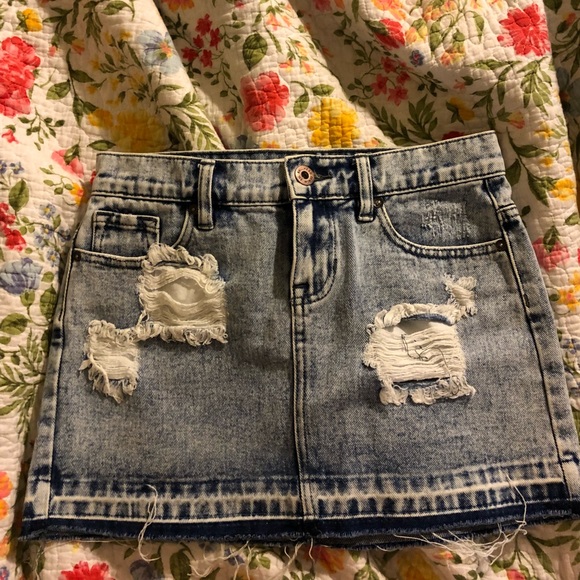 Pacsun Jean Skirt - Picture 2 of 2